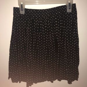 Patterned Mini Skirt